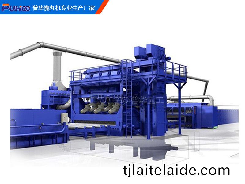 冷軋(ya)鋼闆(ban)薄闆(ban)抛丸(wan)機，帶(dai)鋼(gang)冷軋鋼(gang)闆清理(li)除(chu)鏽方(fang)案(an)-青島普(pu)華(hua)重(zhong)工(gong)
