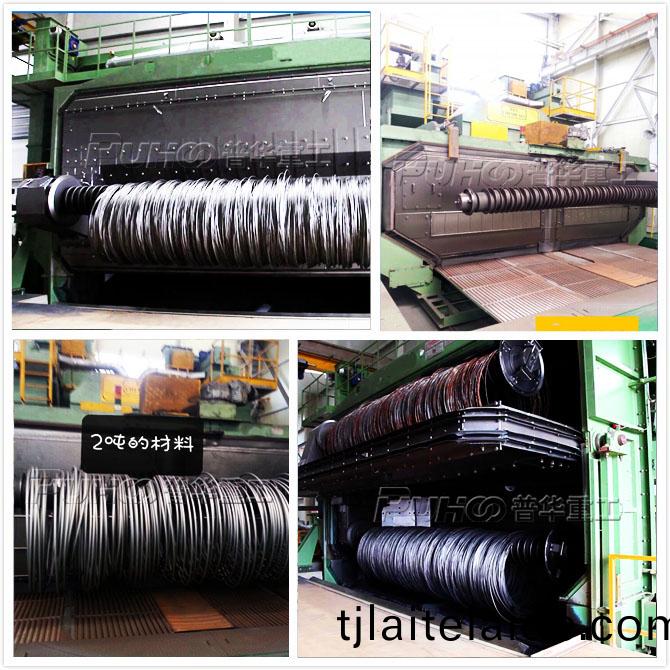 盤園(yuan)線材抛丸機(ji)鋼(gang)筋抛丸特點及(ji)其性(xing)能(neng)有(you)哪些(xie)？-青(qing)島(dao)普(pu)華(hua)重工