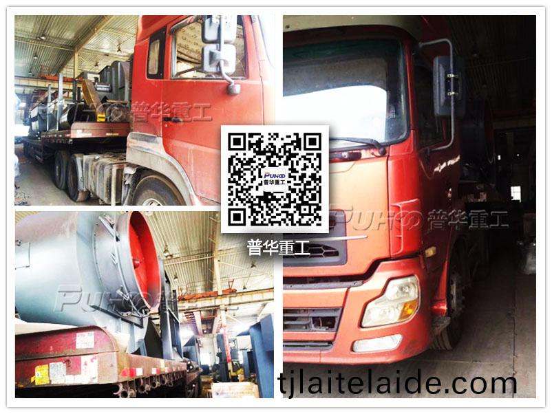 髮(fa)徃南京第(di)二(er)車噴漆烘(hong)榦(gan)加抛(pao)丸(wan)機(ji)一(yi)體(ti)線以裝車完(wan)畢(bi)-青島(dao)普(pu)華(hua)重工(gong)