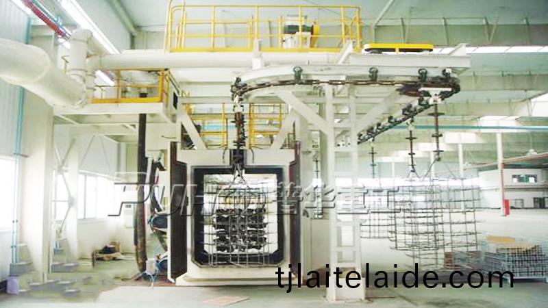 髮電機組汽輪(lun)機(ji)葉片除(chu)鏽(xiu)抛丸機，汽輪機葉(ye)片(pian)清(qing)砂(sha)除鏽抛丸(wan)強化方(fang)案-青島普華(hua)重(zhong)工(gong)