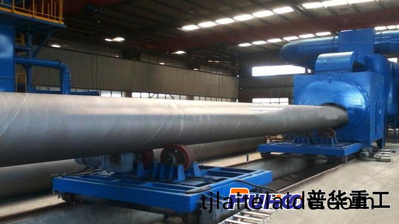 Q69通過式抛丸(wan)機(ji)去(qu)哪(na)買便(bian)宜?-青(qing)島普華重工(gong)